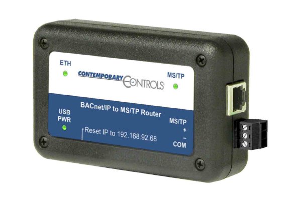 BASRTP-B BAS Routeur portatif BACnet/IP a MS/TP Contemporary Controls