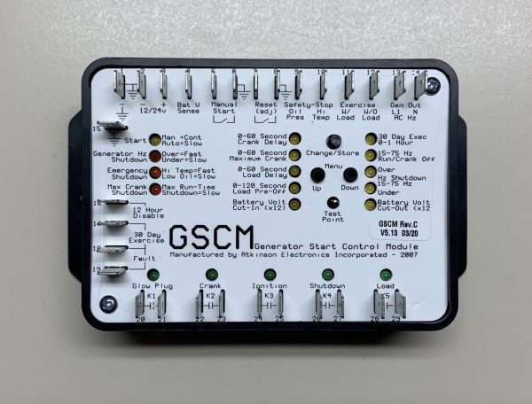 GSCM REV.C V5.13 Module de Demarrage pour Generatrice